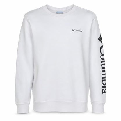Mens UK Size S Columbia White Pullover Sweatshirt