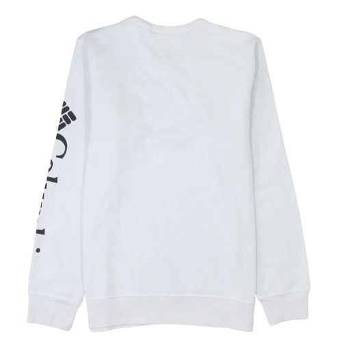 Mens UK Size S Columbia White Pullover Sweatshirt