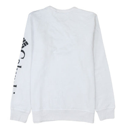 Mens UK Size S Columbia White Pullover Sweatshirt