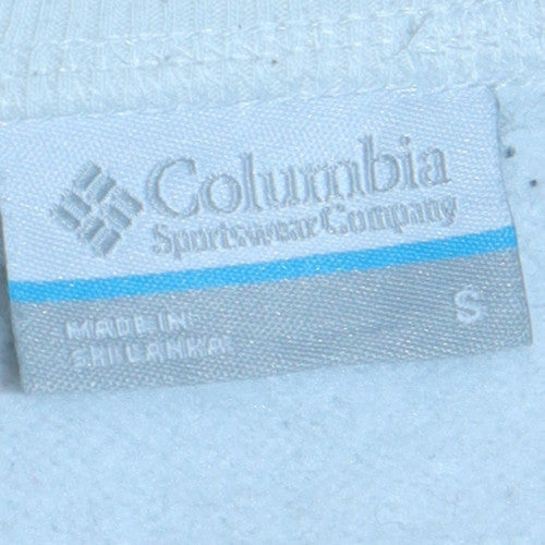 Mens UK Size S Columbia White Pullover Sweatshirt