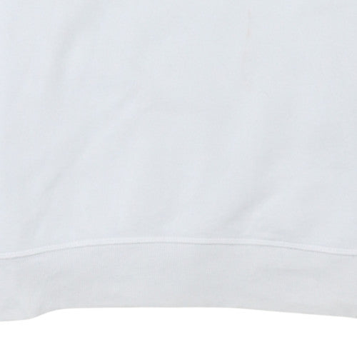 Mens UK Size S Columbia White Pullover Sweatshirt