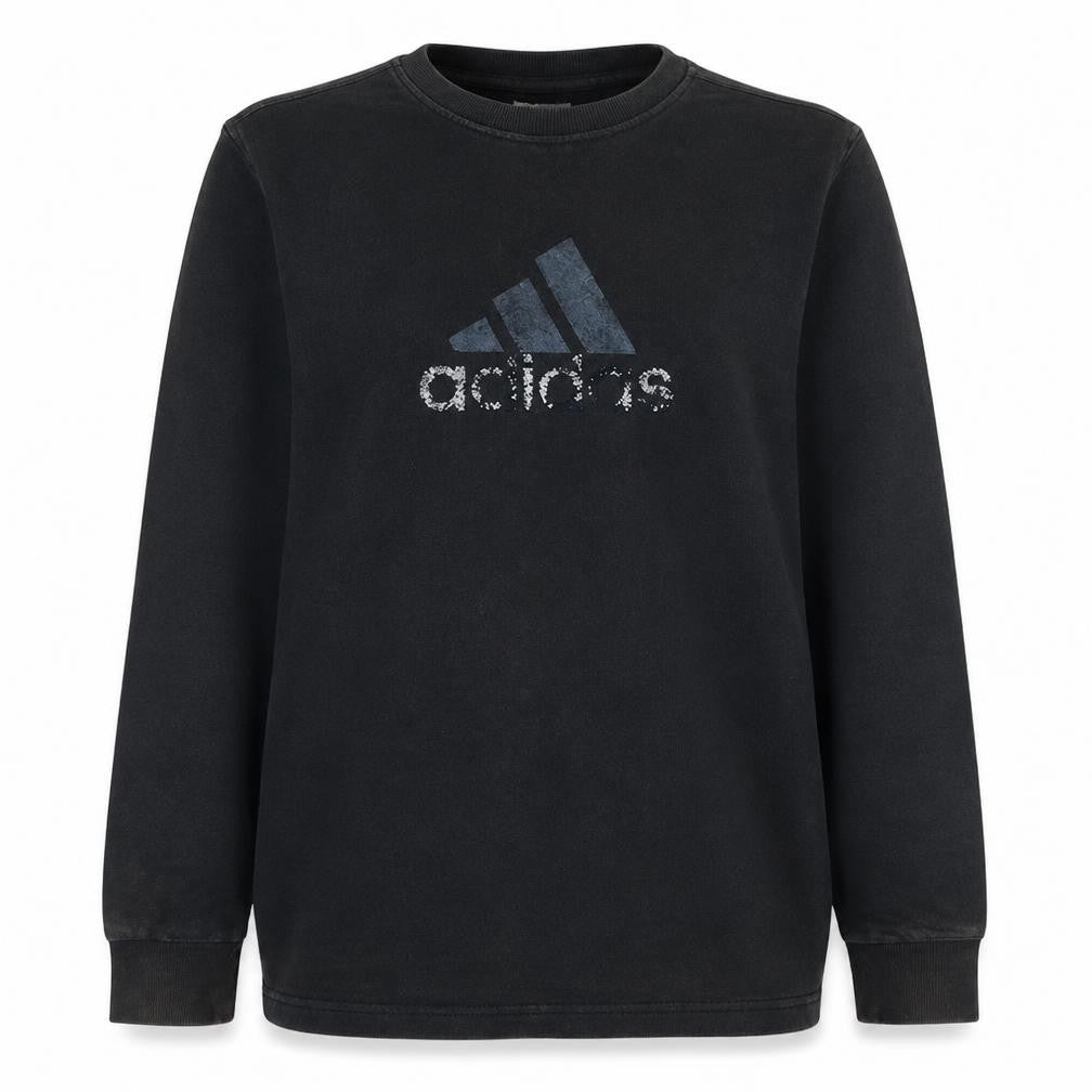 Womens UK Size 14 adidas Black Pullover Sweatshirt