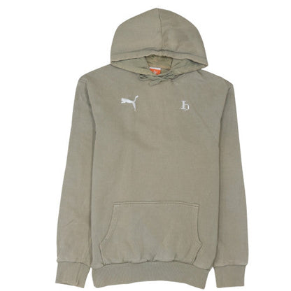 Mens UK Size M PUMA Beige Pullover Hoodie