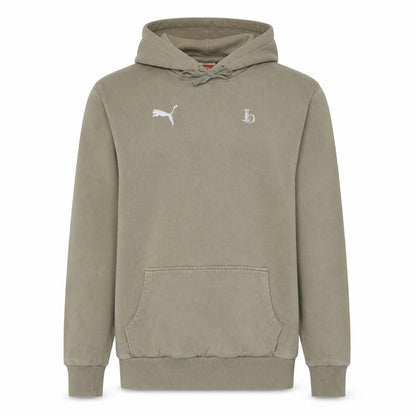 Mens UK Size M PUMA Beige Pullover Hoodie