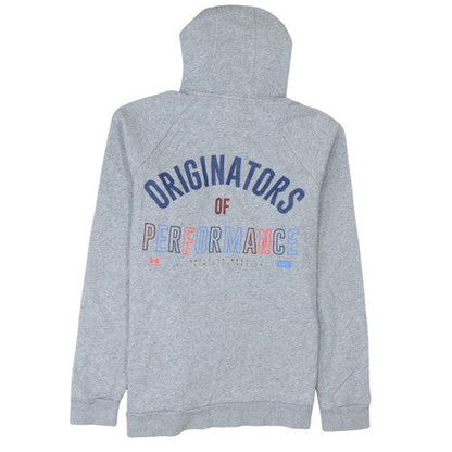 Mens UK Size M Under armour Grey Pullover Hoodie