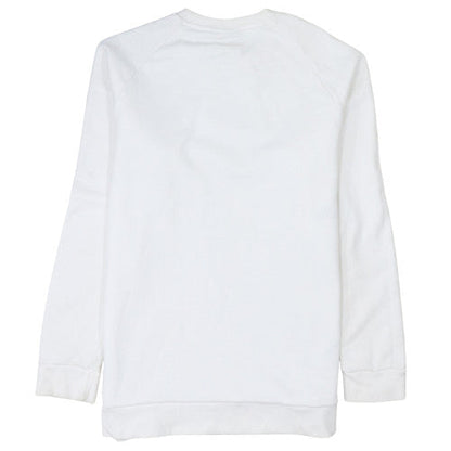 Mens UK Size L adidas White Pullover Sweatshirt