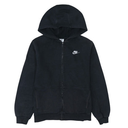Nike Boys Black Full Zip Fleece Hoodie XL 158-170cm