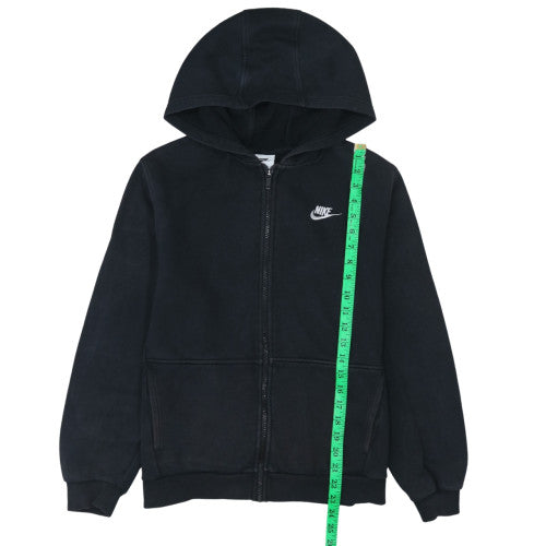 Nike Boys Black Full Zip Fleece Hoodie XL 158-170cm
