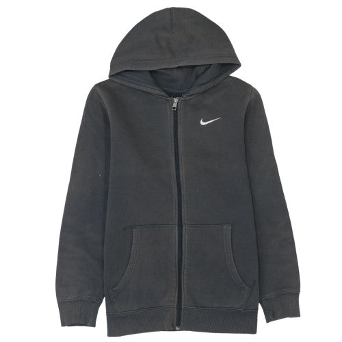 Boys UK Size 12-13 Years Nike Black Full Zip Hoodie