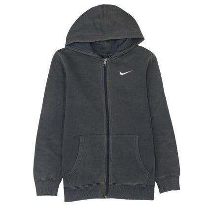 Boys UK Size 12-13 Years Nike Black Full Zip Hoodie