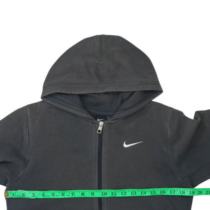 Boys UK Size 12-13 Years Nike Black Full Zip Hoodie