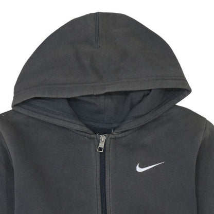 Boys UK Size 12-13 Years Nike Black Full Zip Hoodie