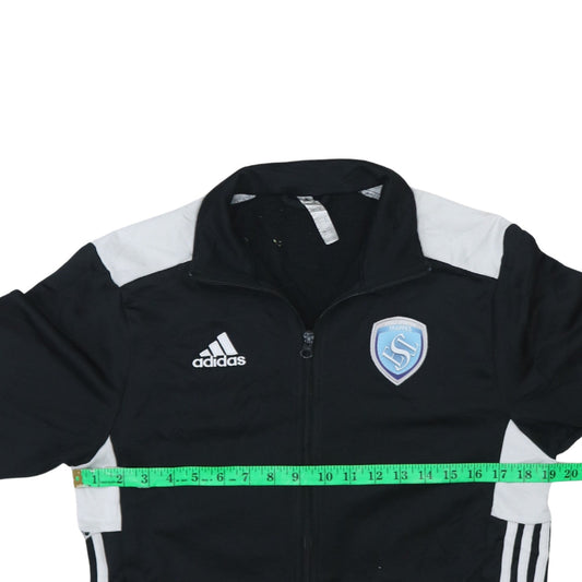 Mens UK Size S adidas Black FootballGym & TrainingRunning & Jogging Jacket