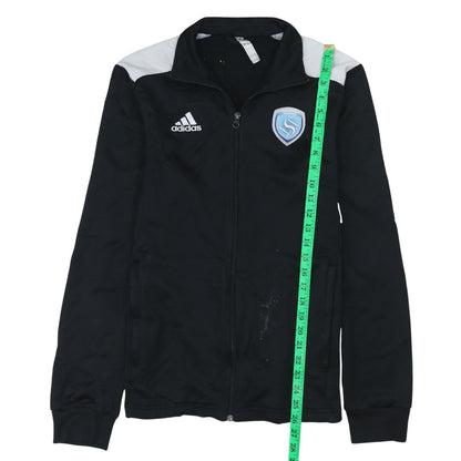 Mens UK Size S adidas Black FootballGym & TrainingRunning & Jogging Jacket
