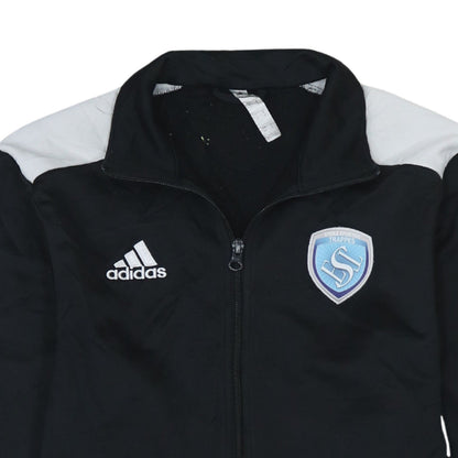 Mens UK Size S adidas Black FootballGym & TrainingRunning & Jogging Jacket