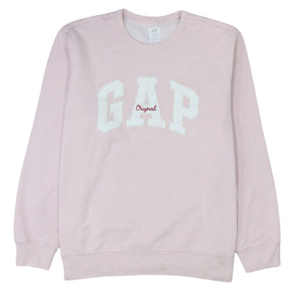 Womens UK Size XL Gap Pink Pullover Sweatshirt