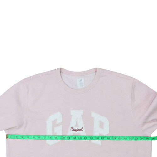 Womens UK Size XL Gap Pink Pullover Sweatshirt