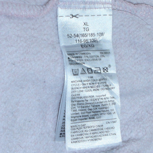 Womens UK Size XL Gap Pink Pullover Sweatshirt