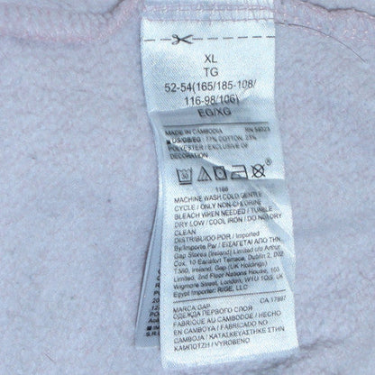Womens UK Size XL Gap Pink Pullover Sweatshirt