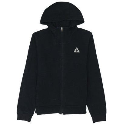 Mens UK Size M le coq sportif Black Full Zip Hoodie
