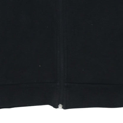 Mens UK Size M le coq sportif Black Full Zip Hoodie
