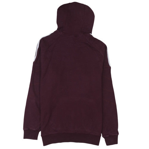Mens UK Size S adidas Brown Pullover Hoodie