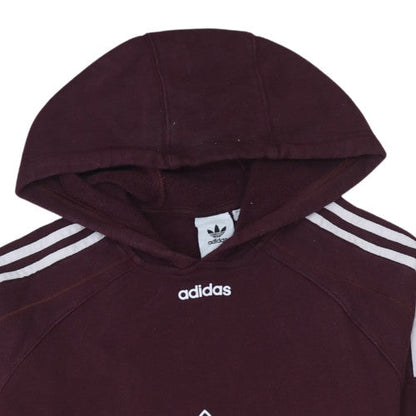 Mens UK Size S adidas Brown Pullover Hoodie