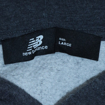 Mens UK Size L New Balance Grey Pullover Hoodie