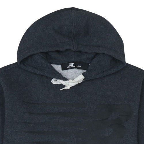 Mens UK Size L New Balance Grey Pullover Hoodie
