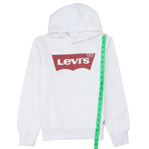 Boys UK Size 12 Years Levi's White Pullover Hoodie