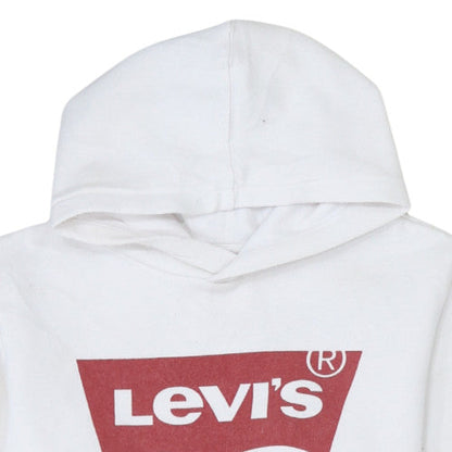 Boys UK Size 12 Years Levi's White Pullover Hoodie