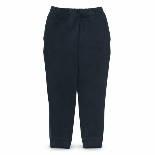 Front view of Adidas Men's Black Regular Fit Jogger Sweatpants, size M