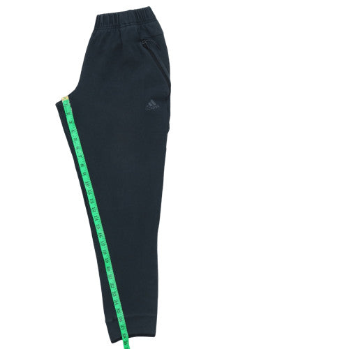 Mens UK Size M adidas Regular Fit Jogger Black Trousers