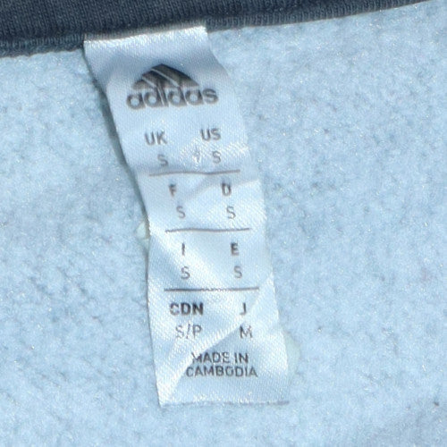 Mens UK Size S adidas Grey Pullover Sweatshirt