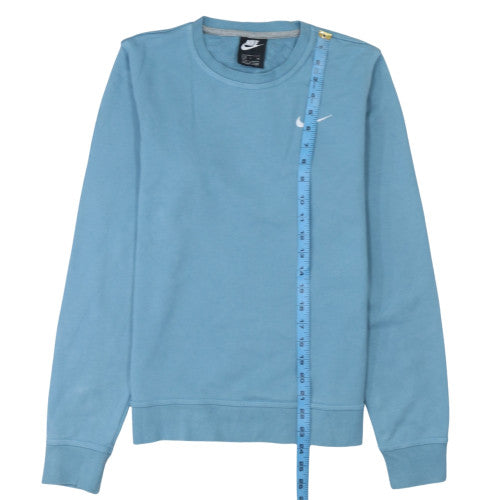 Mens UK Size S Nike Blue Pullover Sweatshirt
