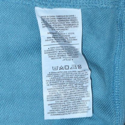 Mens UK Size S Nike Blue Pullover Sweatshirt