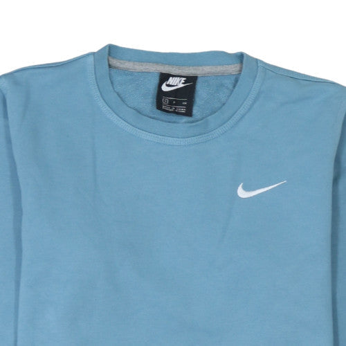 Mens UK Size S Nike Blue Pullover Sweatshirt