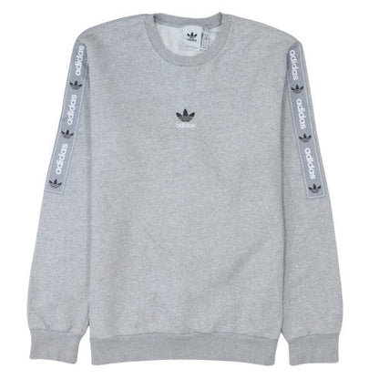 Mens UK Size M adidas Grey Pullover Sweatshirt