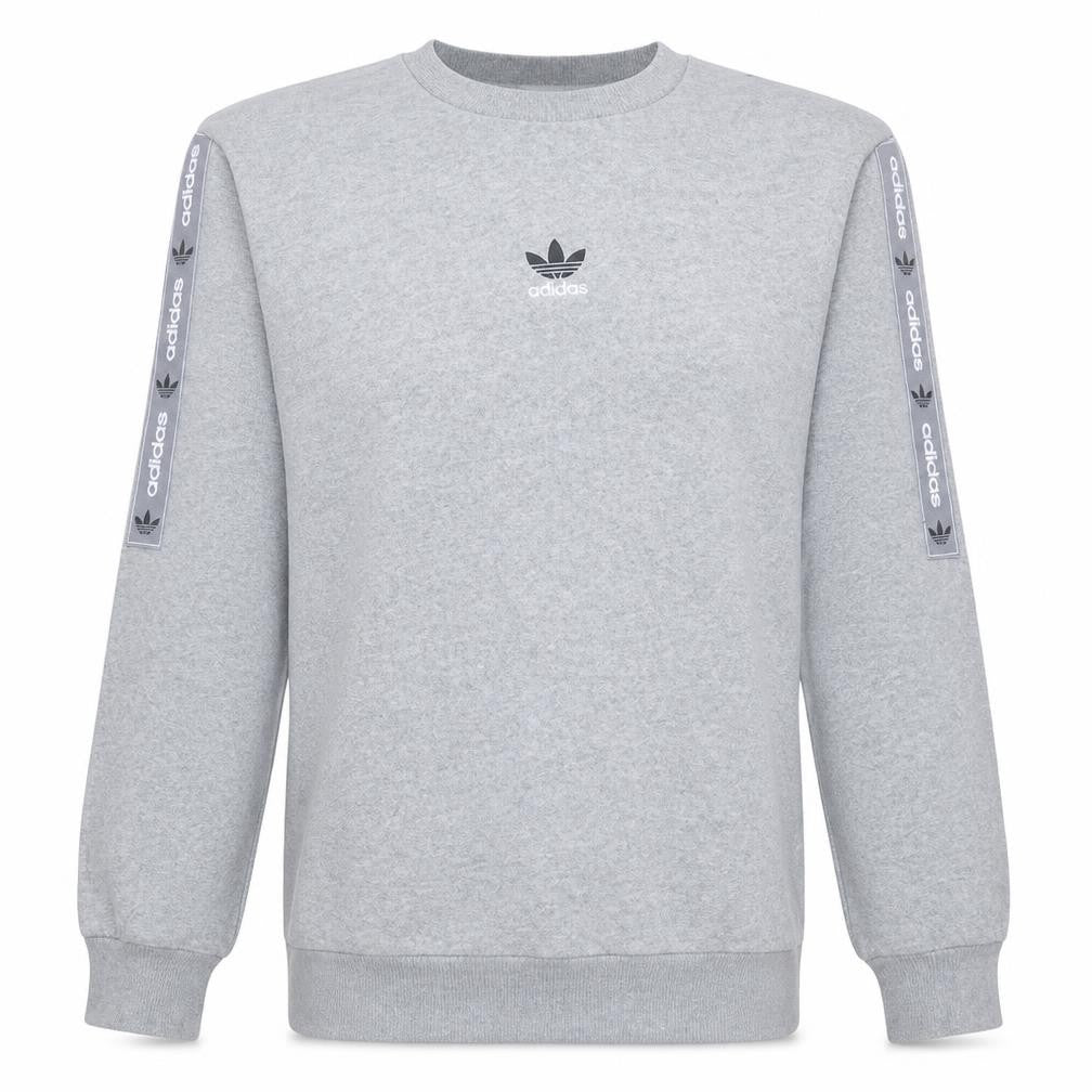 Mens UK Size M adidas Grey Pullover Sweatshirt