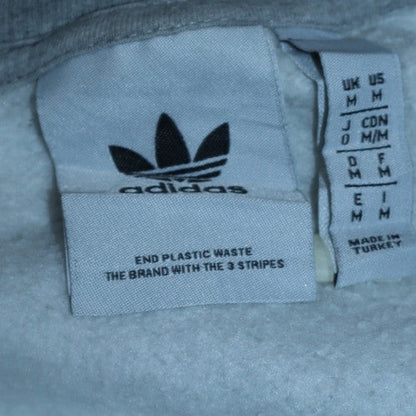 Mens UK Size M adidas Grey Pullover Sweatshirt