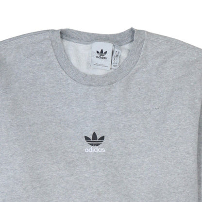 Mens UK Size M adidas Grey Pullover Sweatshirt