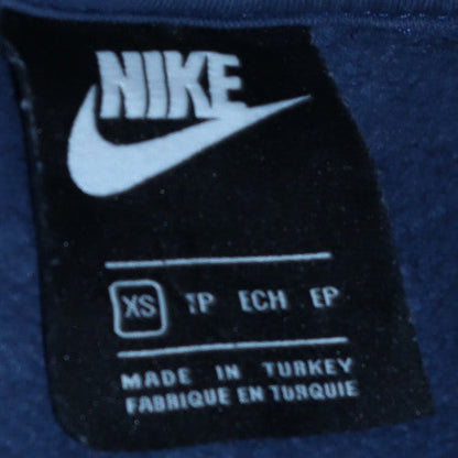 Mens UK Size XS Nike Blue Pullover Sweatshirt