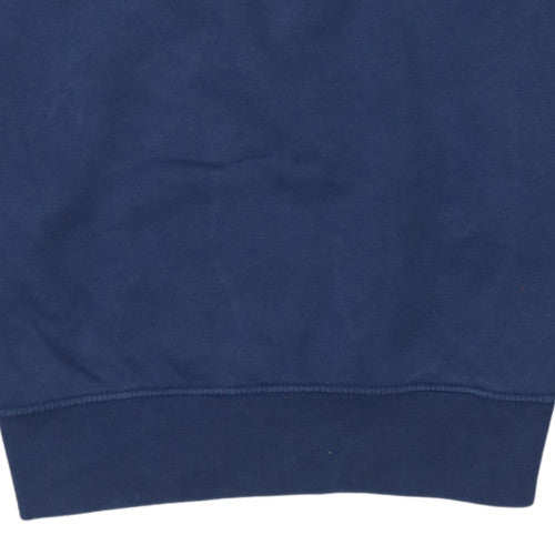 Mens UK Size XS Nike Blue Pullover Sweatshirt
