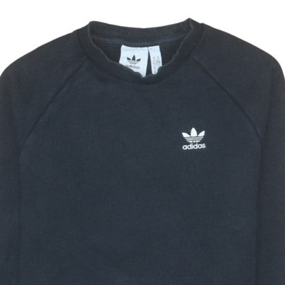 Mens UK Size XS adidas Black Pullover Sweatshirt
