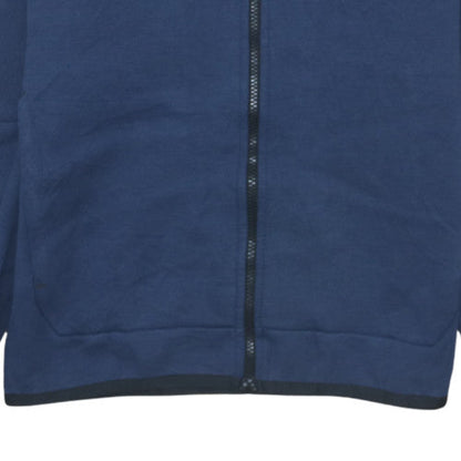 Mens UK Size S Nike Blue Full Zip Hoodie