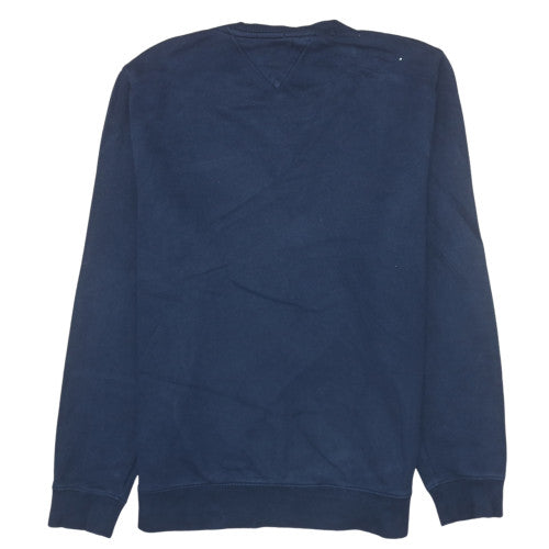Mens UK Size XL Tommy Jeans Blue Pullover Sweatshirt