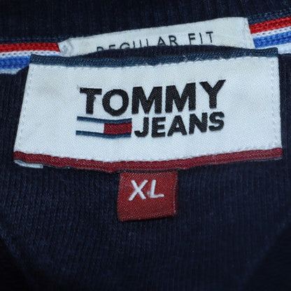 Mens UK Size XL Tommy Jeans Blue Pullover Sweatshirt