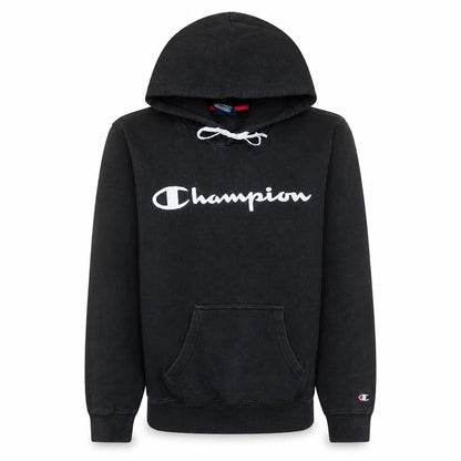 Mens UK Size XS Champion Black Pullover Hoodie
