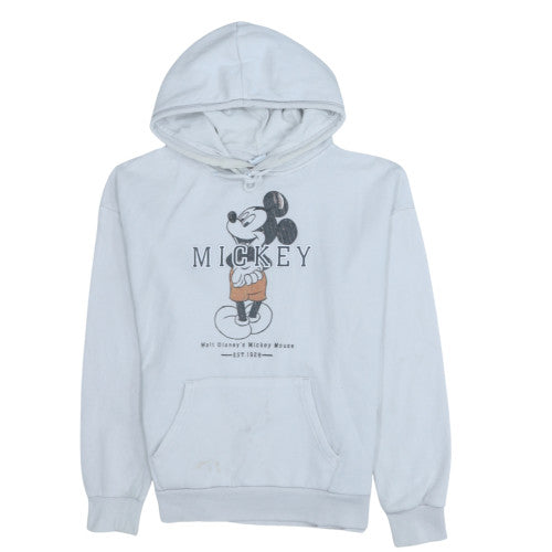 Womens UK Size M Primark White Pullover Hoodie