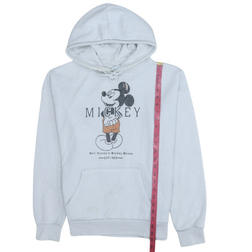 Womens UK Size M Primark White Pullover Hoodie